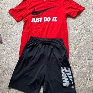 Nike tshirt and shorts